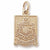 Bermuda Crest Charm in 10k Yellow Gold hide-image