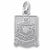 Bermuda Crest charm in 14K White Gold hide-image