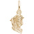 Graduation Charm in Yellow Gold Plated