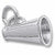 Megaphone charm in Sterling Silver hide-image