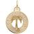 Cayman Islands Charm in Yellow Gold Plated