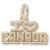 I Love Canada Charm in 10k Yellow Gold hide-image