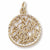 Estes Park charm in Yellow Gold Plated hide-image