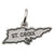 St. Croix Map W/Border charm in Sterling Silver hide-image