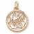 Houston charm in Yellow Gold Plated hide-image