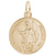 St.Florian Charm In Yellow Gold