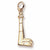 Tybee Lighthouse, Ga charm in Yellow Gold Plated hide-image