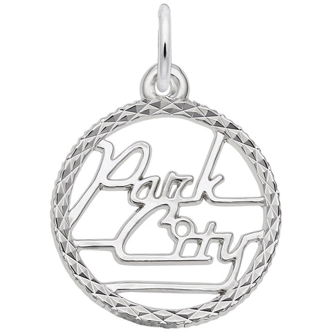 Parkcity Charm In Sterling Silver