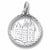 Mormon Temple charm in Sterling Silver hide-image