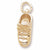 Babyshoe Charm in 10k Yellow Gold