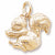 Squirrel charm in Yellow Gold Plated hide-image