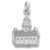 Pt Loma,Ca Lighthouse charm in Sterling Silver hide-image