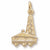 Sanibel Lighthouse, Fl charm in Yellow Gold Plated hide-image