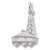 Sanibel Lighthouse, Fl charm in Sterling Silver hide-image