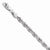 14K White Gold Diamond-Cut Rope Chain