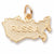 Russia charm in Yellow Gold Plated hide-image