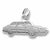 Car charm in 14K White Gold hide-image