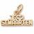 St.Maarten charm in Yellow Gold Plated hide-image