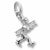 Chimney Sweep charm in 14K White Gold hide-image