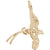 Bermuda Longtail Large Charm In Yellow Gold