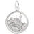 Toronto Skyline Charm In Sterling Silver