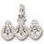 Three Monkeys charm in Sterling Silver hide-image