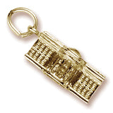 White House charm in Yellow Gold Plated hide-image