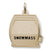 Snowmass Cable Car charm in Yellow Gold Plated hide-image