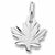 Maple Leaf charm in Sterling Silver hide-image