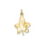 Maple Leaf Charm in 14k Gold