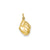 Baseball Glove Charm in 14k Gold