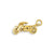 Motorcycle Charm in 14k Gold