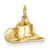 14k Gold Cowboy Hat Charm hide-image