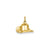 Cowboy Hat Charm in 14k Gold