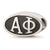 Sterling Silver LogoArt Alpha Phi Oval Letters Bead