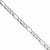 14K White Gold Figaro Chain