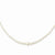 Gold-tone Graduated Simulated Pearl Necklace