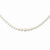 Gold-tone Graduated Simulated Pearl Necklace