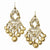 TRU Gold-tone Ch&elier Dangle Earrings