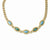 Laundry Gold-tone Resin & Simulated Composite Stone Necklace