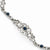 Silver-ToneBlue Crystal Bracelet