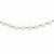 Silver-Tone Simulated Pearl Necklace