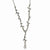 Silver-tone Crystal Necklace