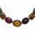 Burnish Copper-tone Multicolored Epoxy Stones Necklace