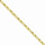 14K Yellow Gold Byzantine Chain Bracelet