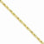 14K Yellow Gold Byzantine Chain