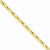 14K Yellow Gold Byzantine Chain Bracelet