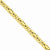 14K Yellow Gold Byzantine Chain