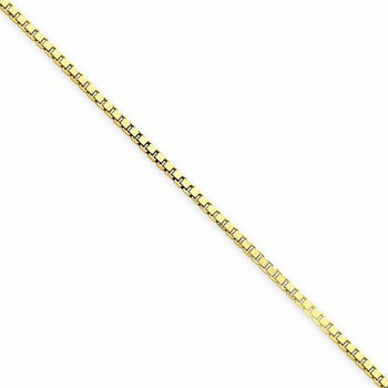 14K Yellow Gold Box Chain