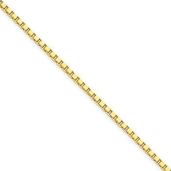 14K Yellow Gold Box Chain